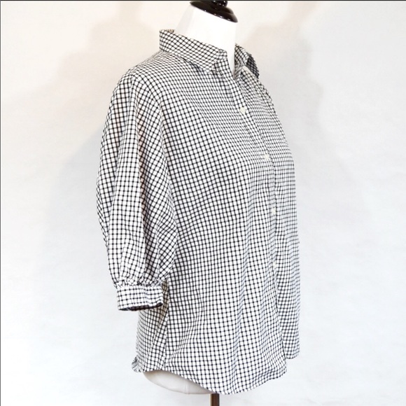 LAUREN RALPH LAUREN GINGHAM BISHOP SLEEVE - Picture 2 of 5